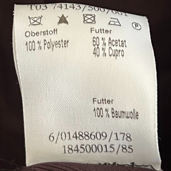 René Lezard Puff Purple Satin Blazer 38 - Picture 7 of 14